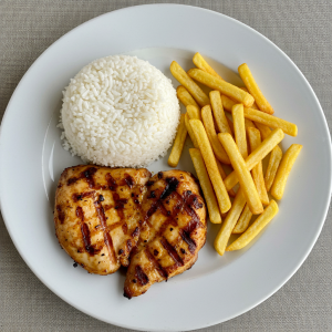 Menú 1 Ju: Pollo tipo brasa