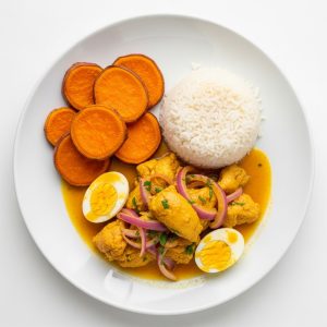 Menú 2 Vi: Escabeche de pollo con camote