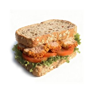 Pan de semillas con pavo